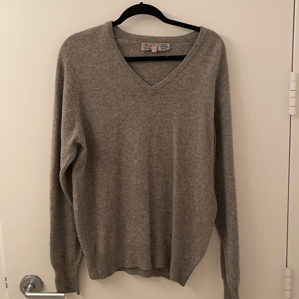 Cashmere sweater unisex